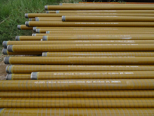 黄色3PE防腐钢管